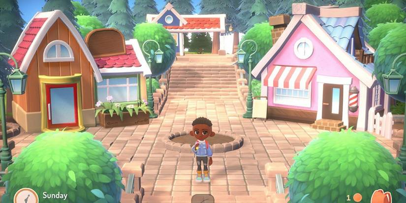 character and houses in Hokko Life