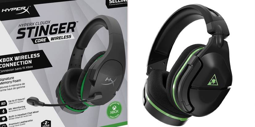 HyperX CloudX Stinger Core and turtle beach stealth 600 gen 2