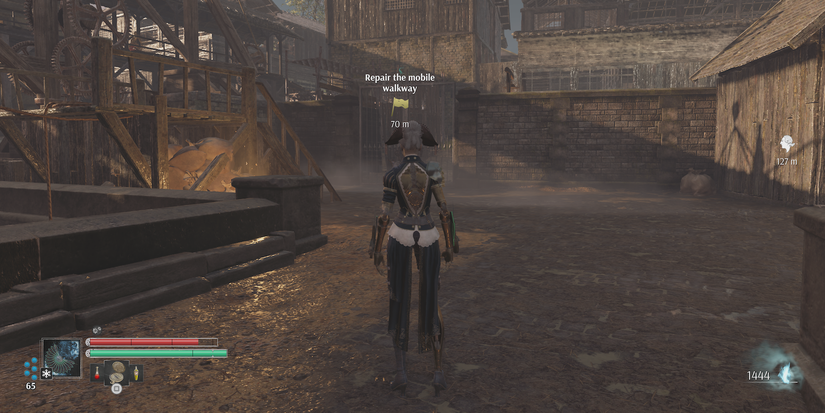 steelrising navigation example mobile walkway