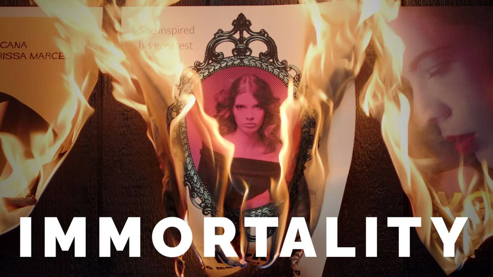 Immortality Burning Posters