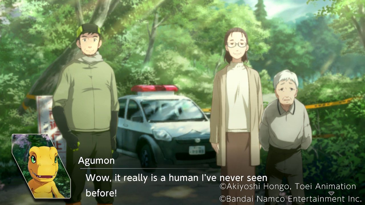 Digimon Survive_Прохождение_Часть 8_Агумон встречает других людей