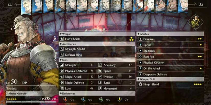 Triangle Strategy - Erador