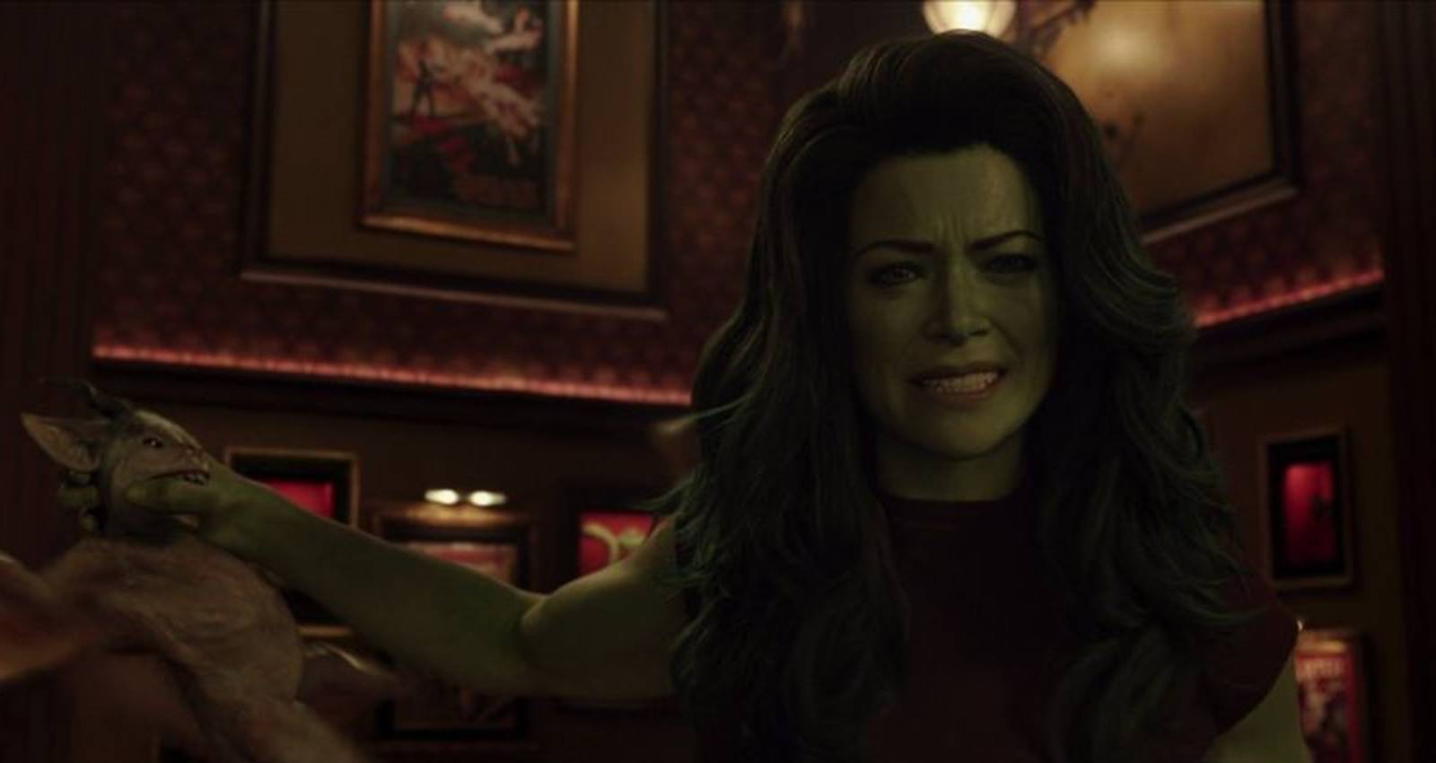 Jen grapples with a demon in She-Hulk episode 4