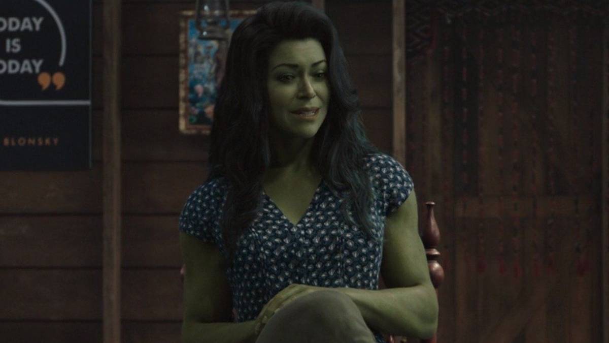 Jen in a group therapy session in She-Hulk episode 7