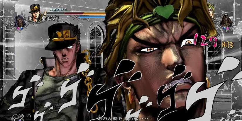 Jojo ASBR Easter Eggs- Jotaro Counters Dio