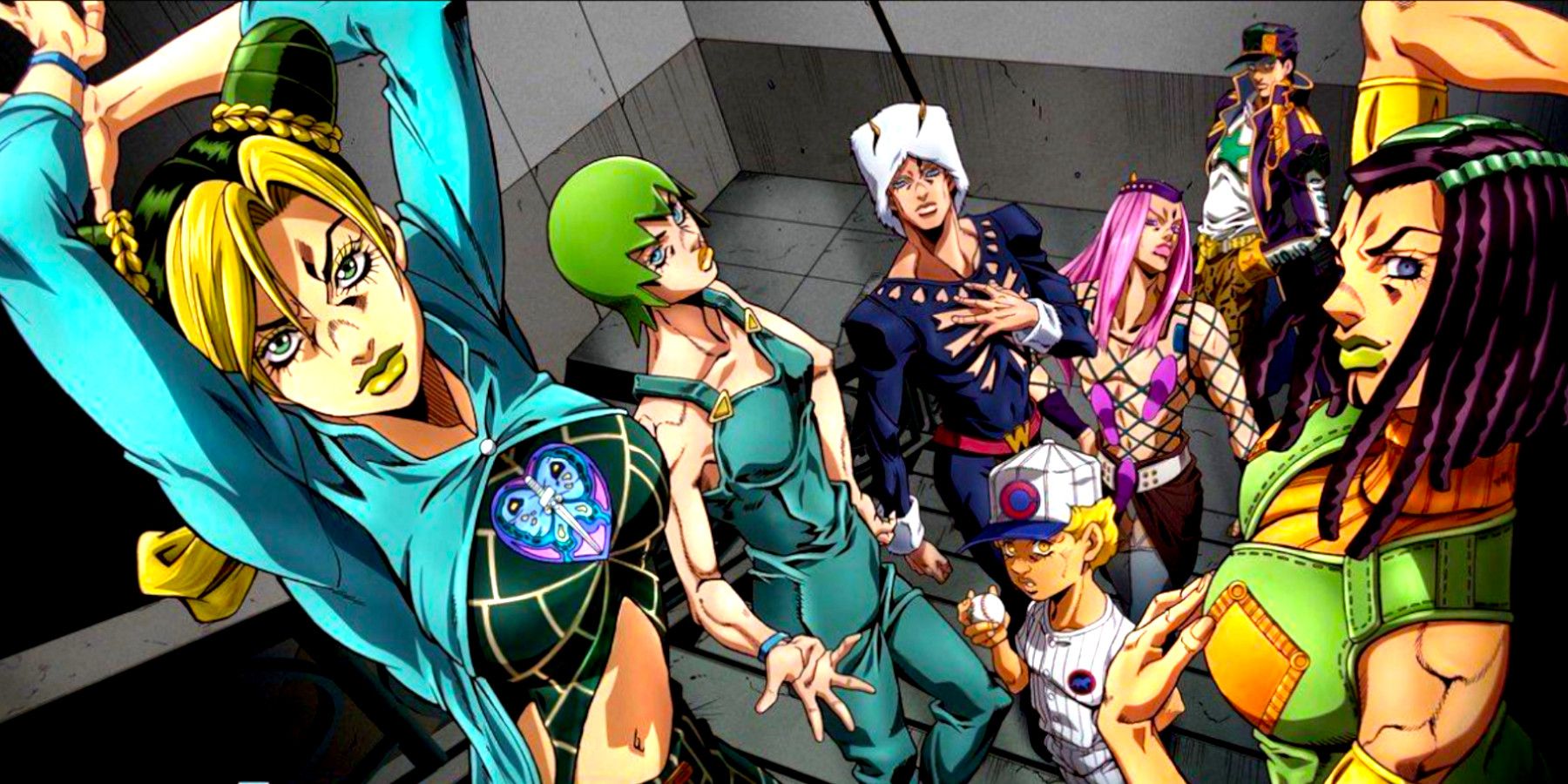 Jojo's Bizarre Adventure: Most Overpowered Stand in Stone Ocean Jolyne Cujoh, Ermes, F.F. Weather Forecast, Anastasia, Emporio, Jotaro Kujo, Netflix