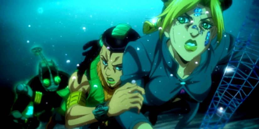 Jojo's Bizarre Adventure: Most Overpowered Stand in Stone Ocean Foo Fighters aka F.F. Vs Jolyne and Ermes Netflix