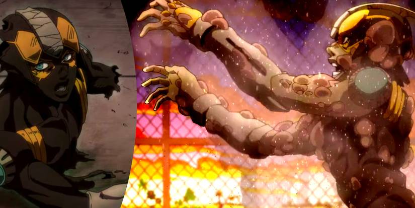 Jojo's Bizarre Adventure: Most Overpowered Stand in Stone Ocean Foo Fighters aka F.F. Vs Pale Snake with Father Pucci Netflix