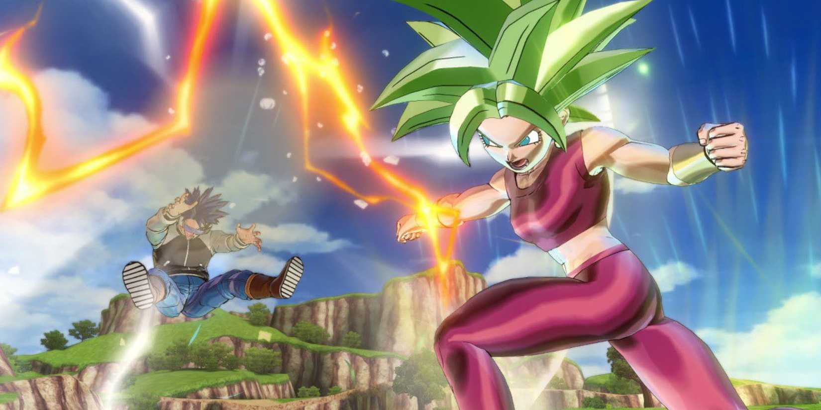 Kefla attacking from melee