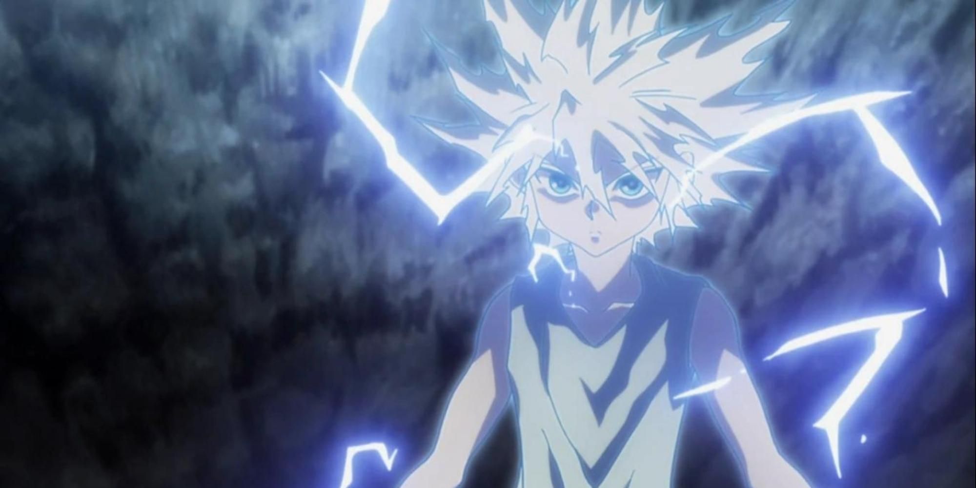 Killua Zoldyck in Hunter x Hunter