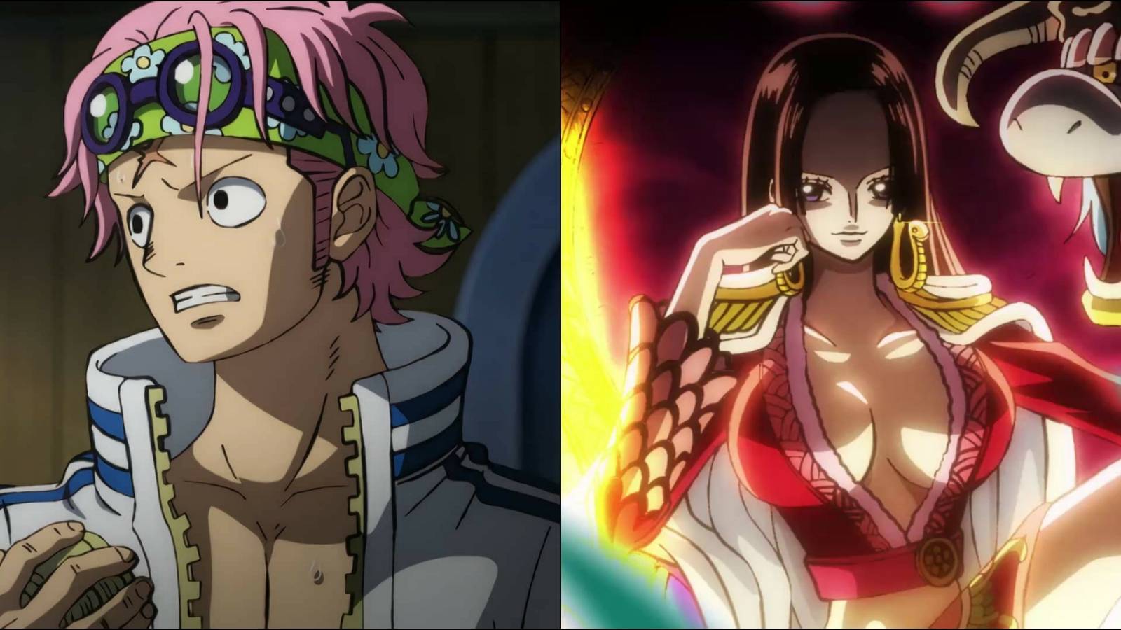 Koby vs Hancock One Piece