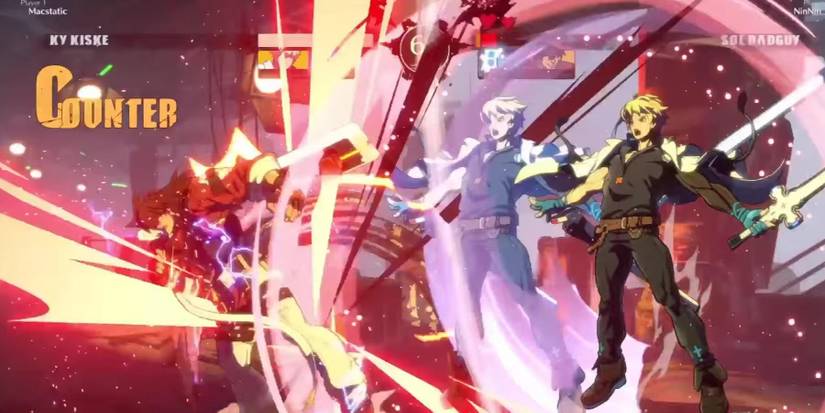 Ky Kiske Performing the Roman Cancel as a Counter