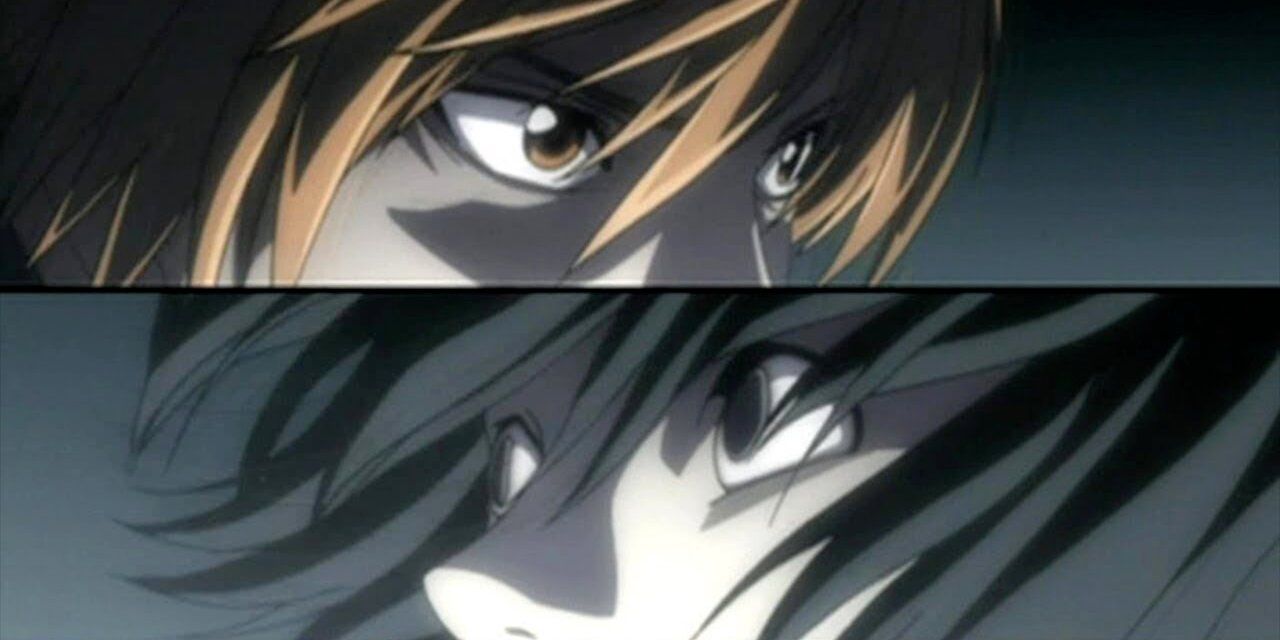 L and Light from Death Note