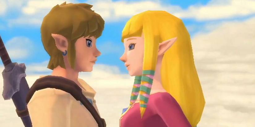 Link and Zelda Skyward Sword