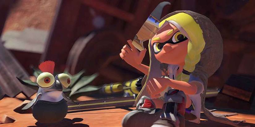 The Lo-Vis Visor headgear in Splatoon 3