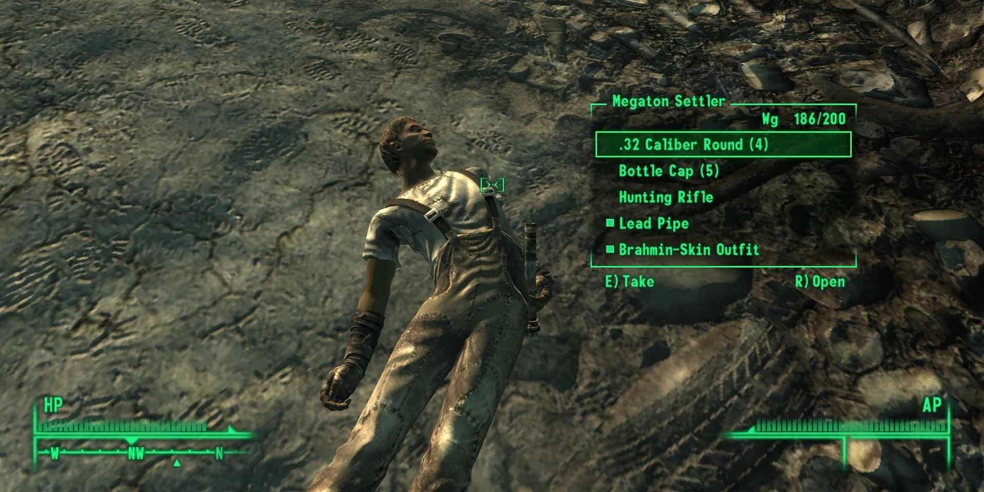 Loot Menu mod for Fallout 3