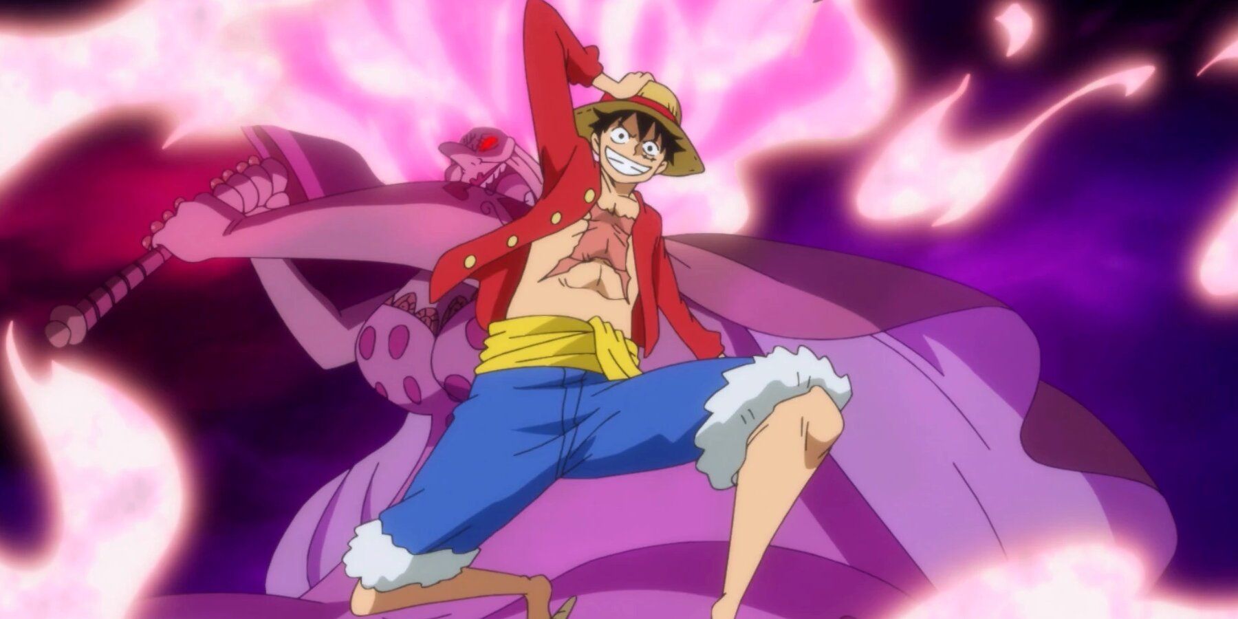 Luffy in Super Powers Opening