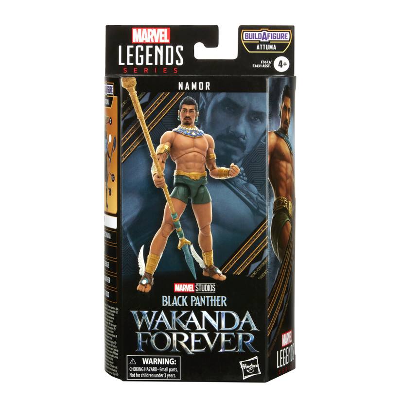 MARVEL LEGENDS SERIES BLACK PANTHER WAKANDA FOREVER NAMOR Figure 