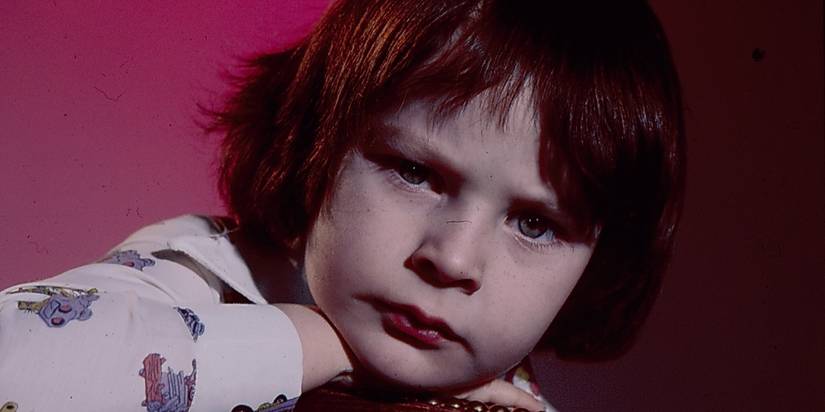 Damien looking ominous from the omen
