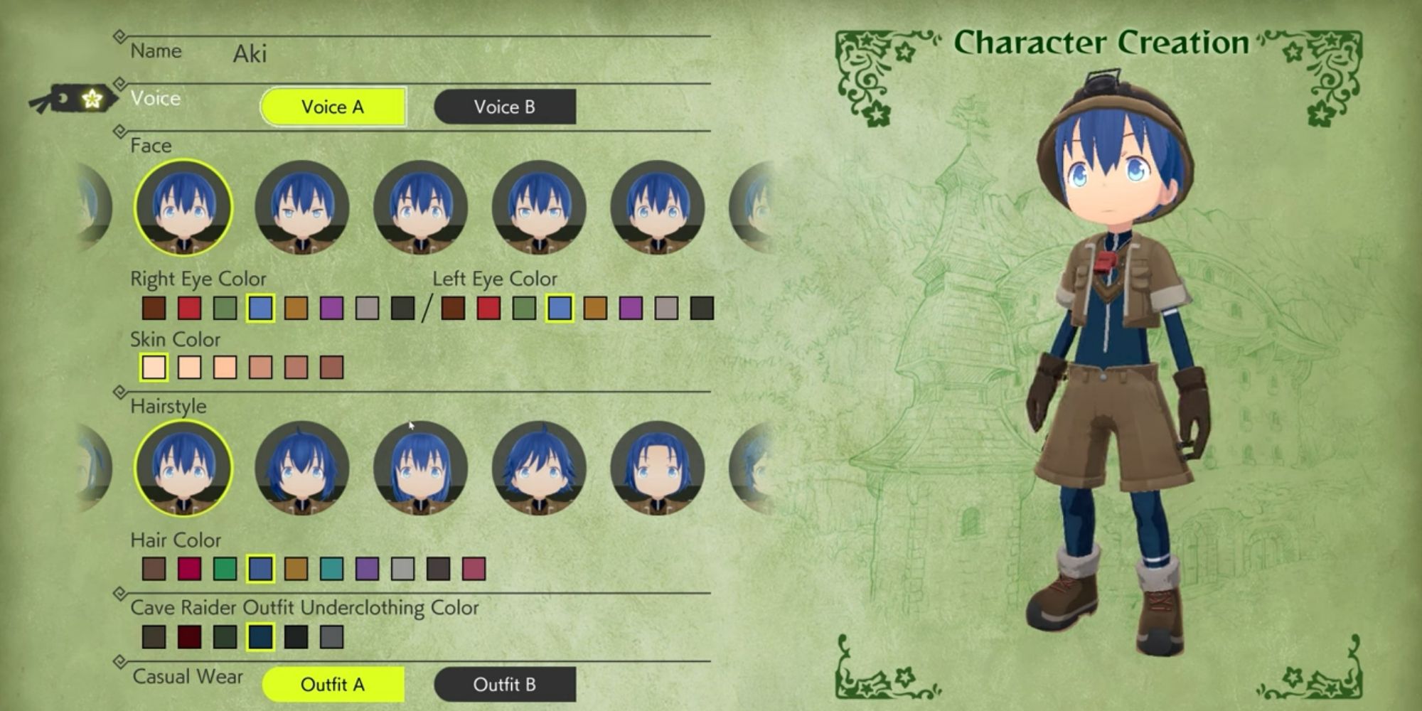 Made in Abyss - Binary Star - Character Creation