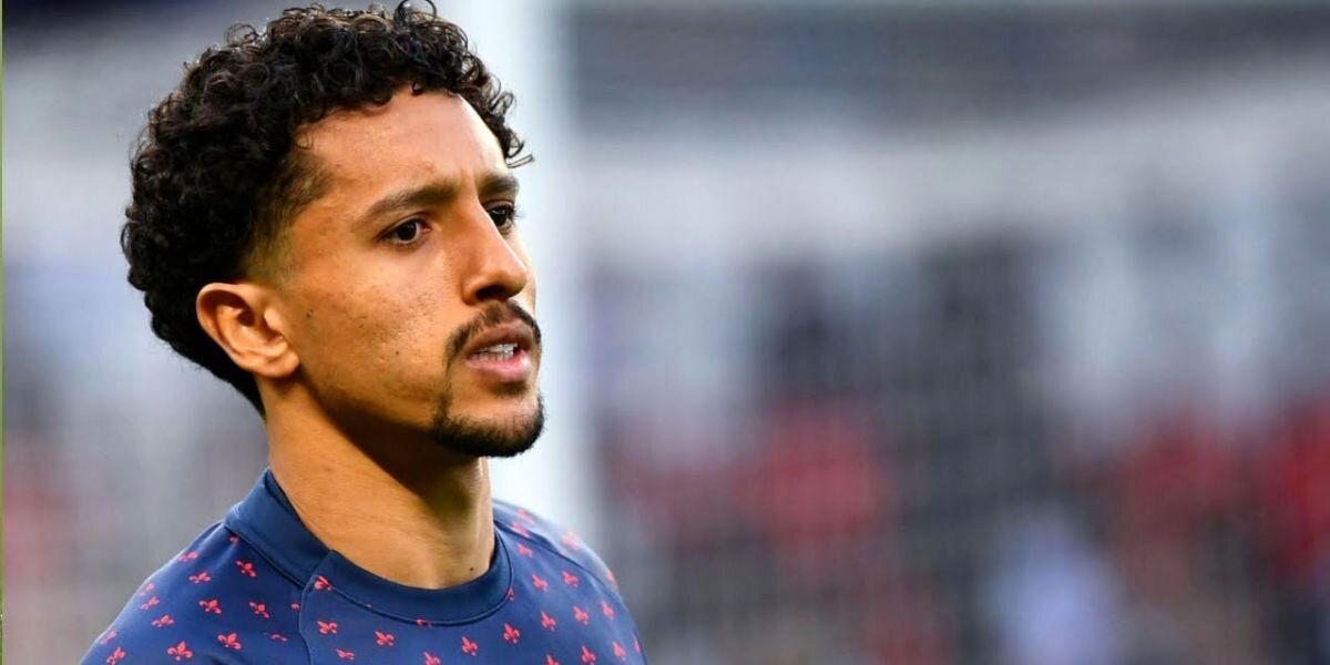 Marquinhos playing for PSG