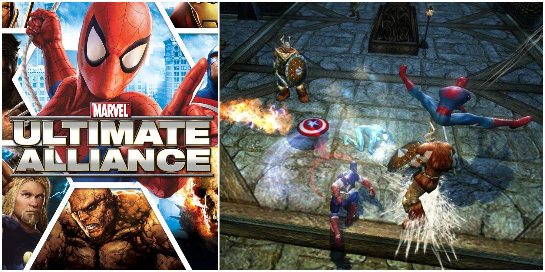 Ролевая игра Marvel Ultimate Alliance для PlayStation 2