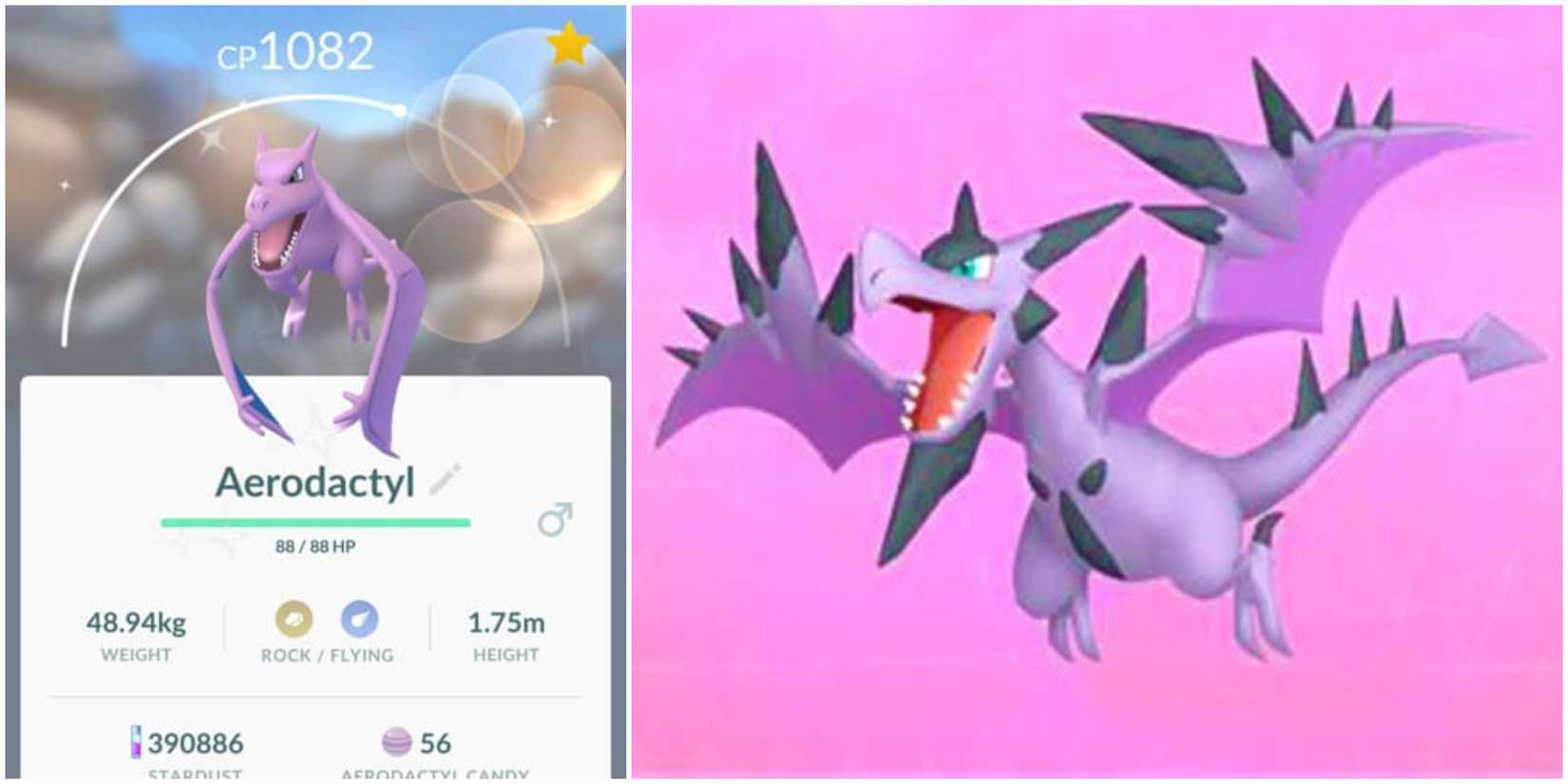 Mega Aerodactyl Pokemon GO