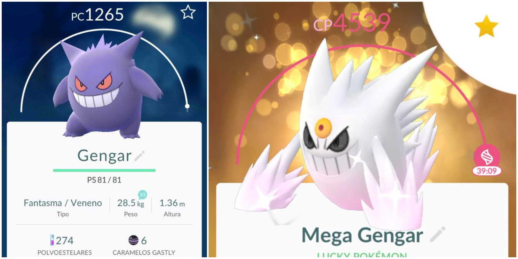 MEGA GENGAR IN GO BATTLE MASTER LEAGUE