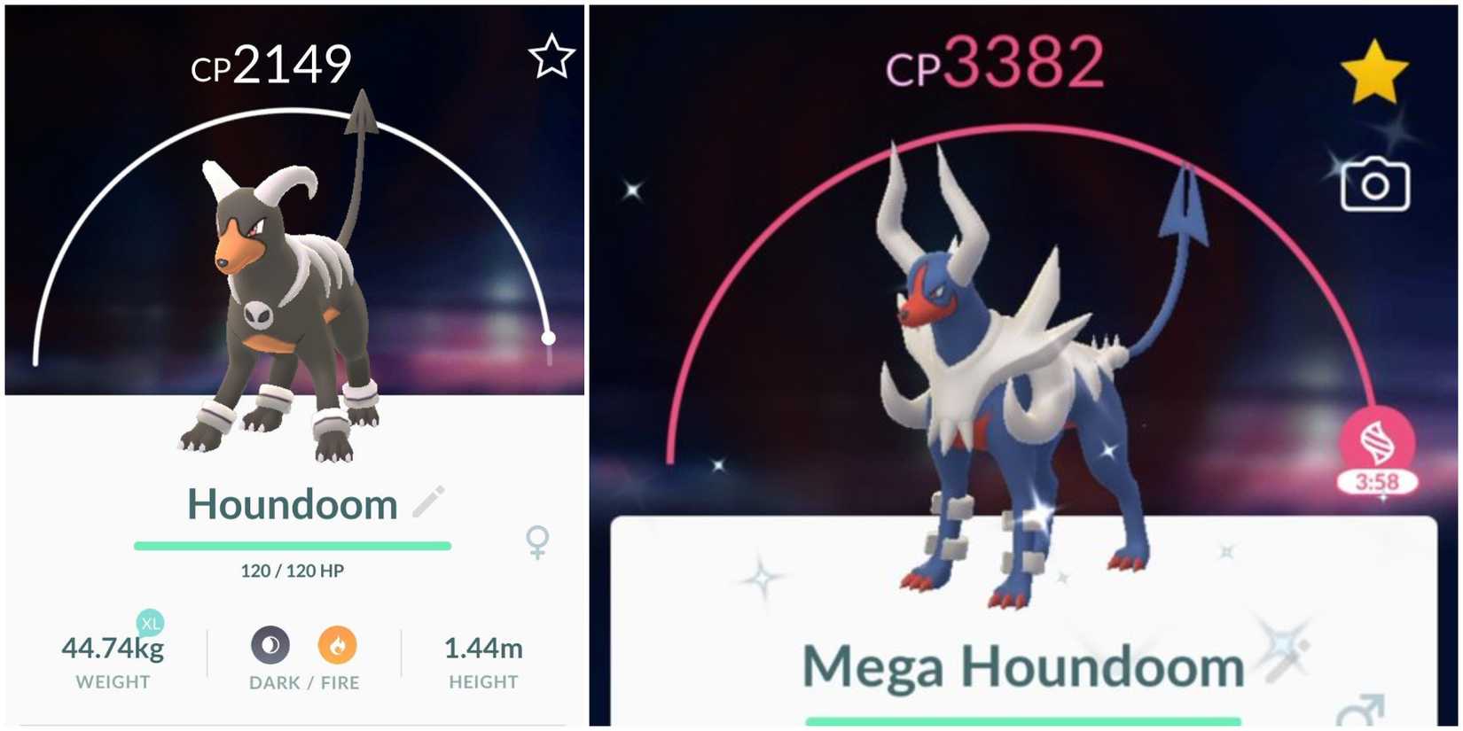 Mega Houndoom Pokemon GO