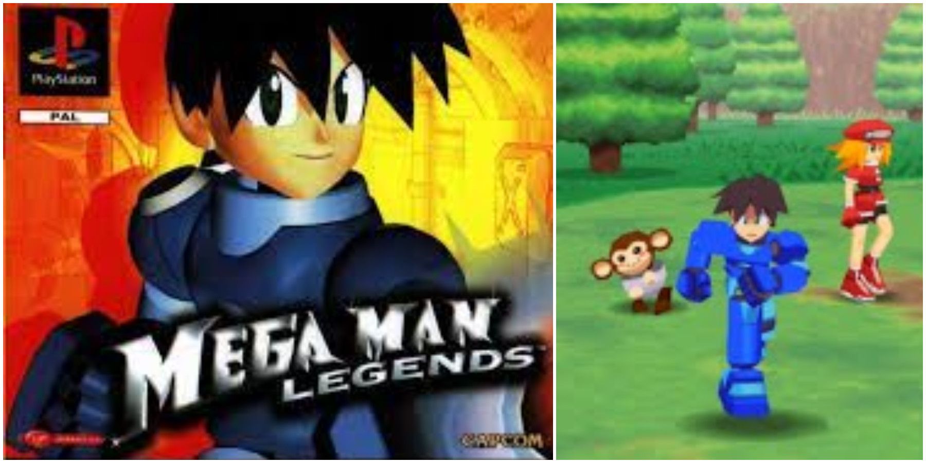 Mega Man Legends PlayStation 1 RPG
