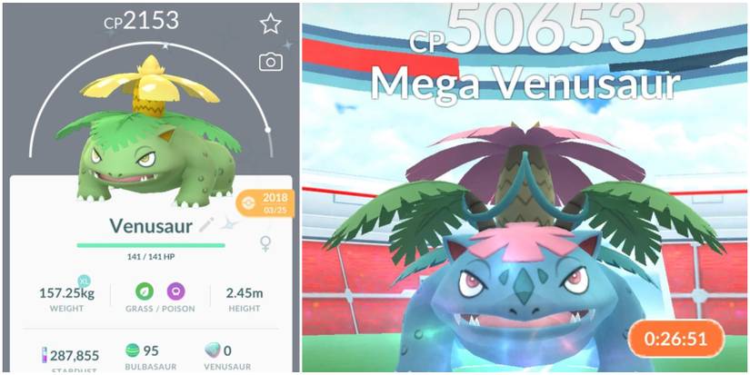 Mega Venusaur Pokemon GO