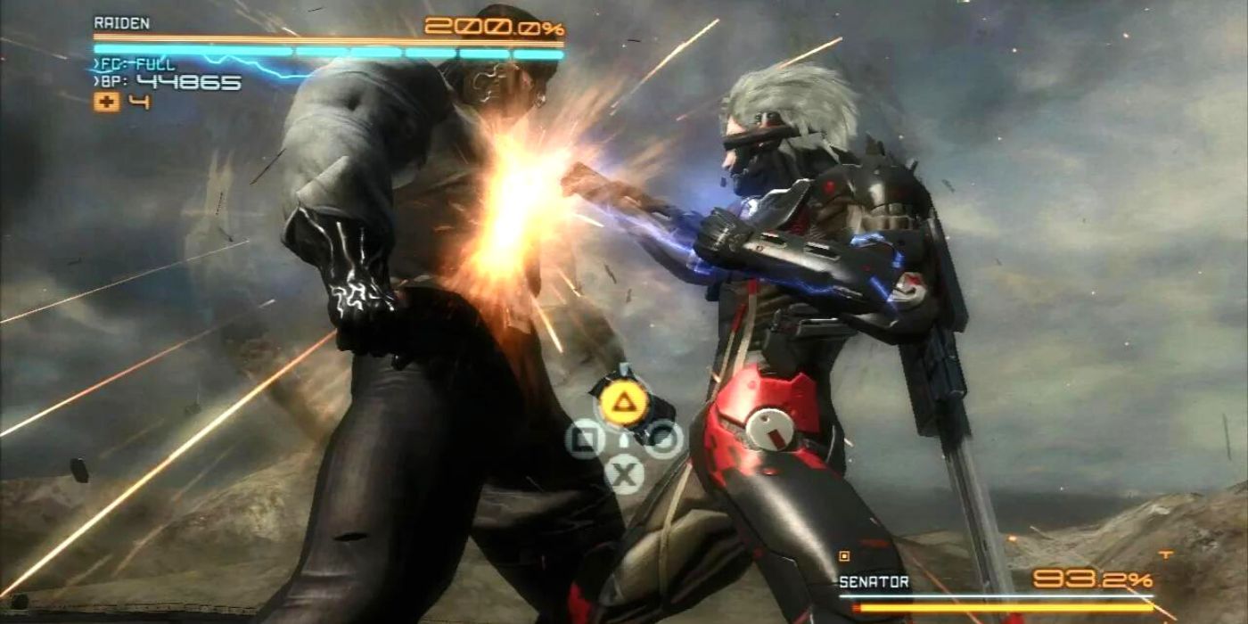 Metal Gear Rising Revengance Сенатор Армстронг Битва с Боссом