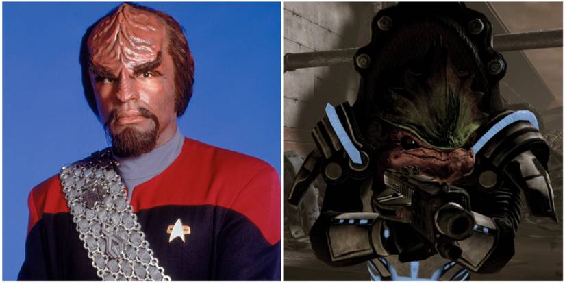 Michael Dorn in Star Trek: Deep Space Nine and Mass Effect 2