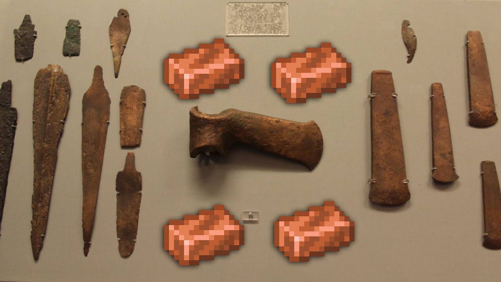 Mincraft Copper Ore Precede Bronze Age