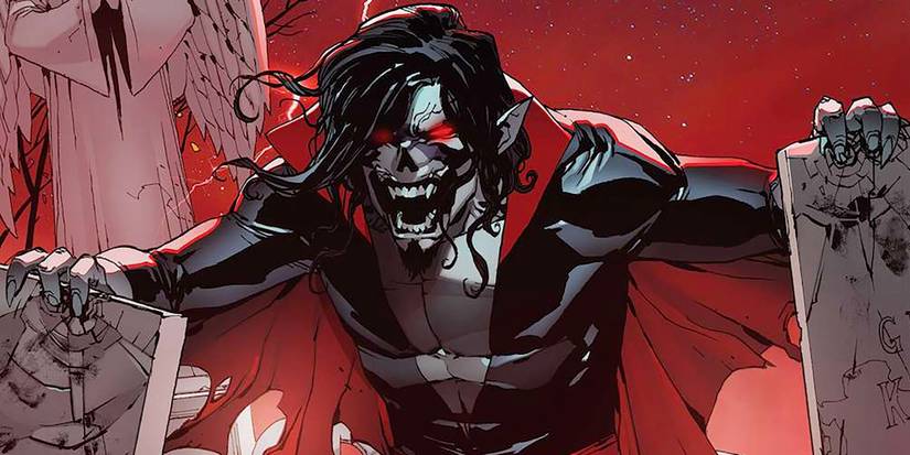 Michael Morbius In Comic Attire