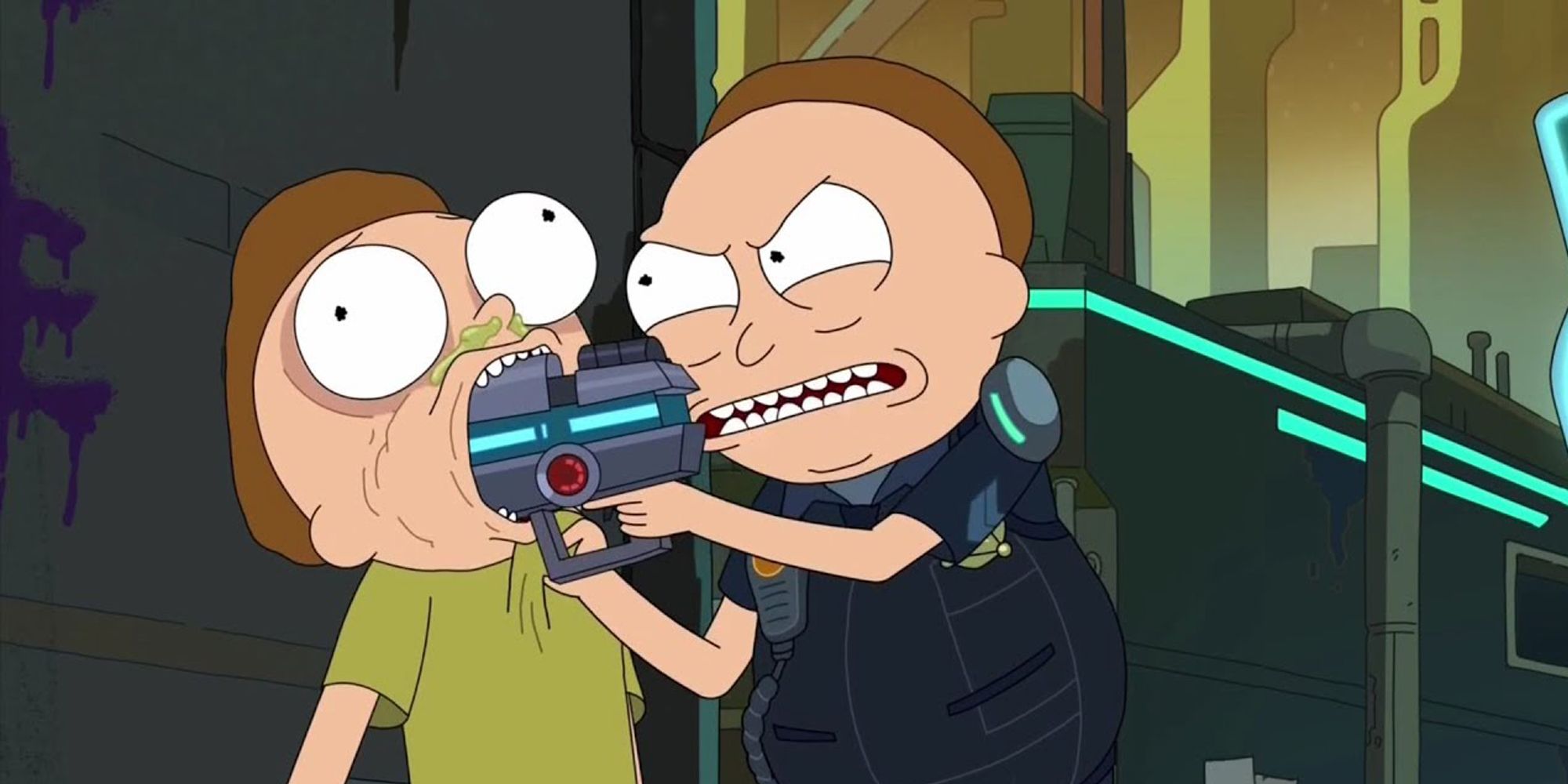 Cop Morty In Rick And Morty