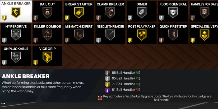 NBA 2K23 Ankle Breaker Description
