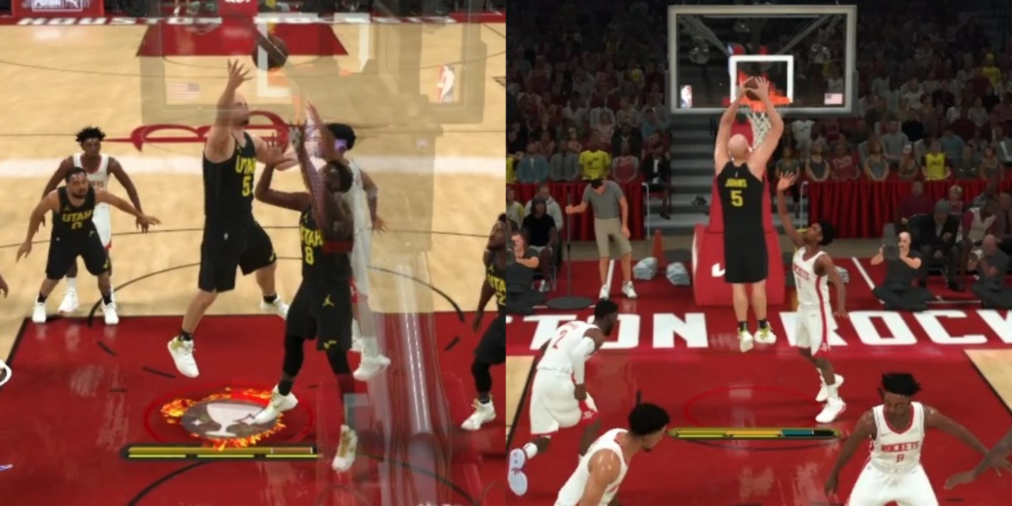 NBA 2K23 Best Center Build Collage