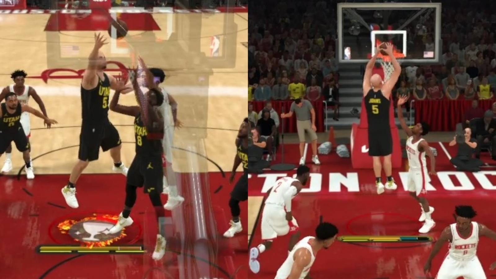 NBA 2K23 Best Center Build Collage