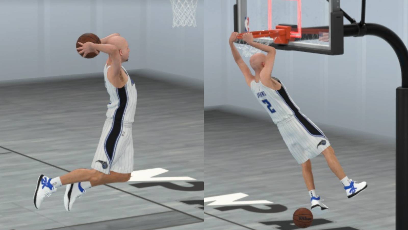 NBA 2K23 Best Dunk Styles Collage