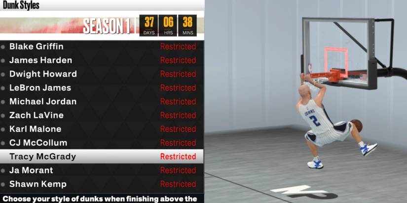 NBA 2K23 Best Dunks Tracy McGrady