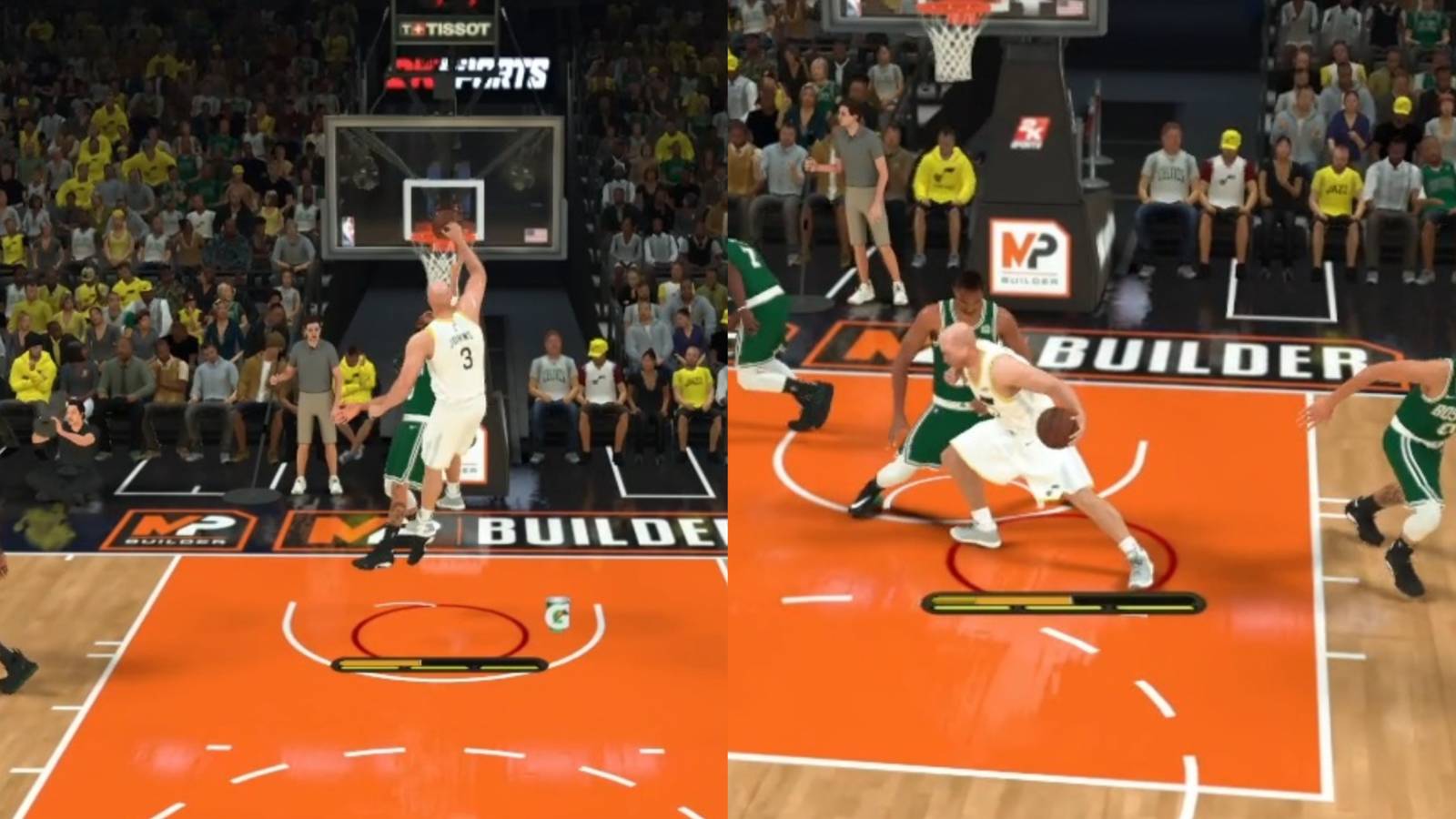 NBA 2K23 Best Finishing Badges Collage