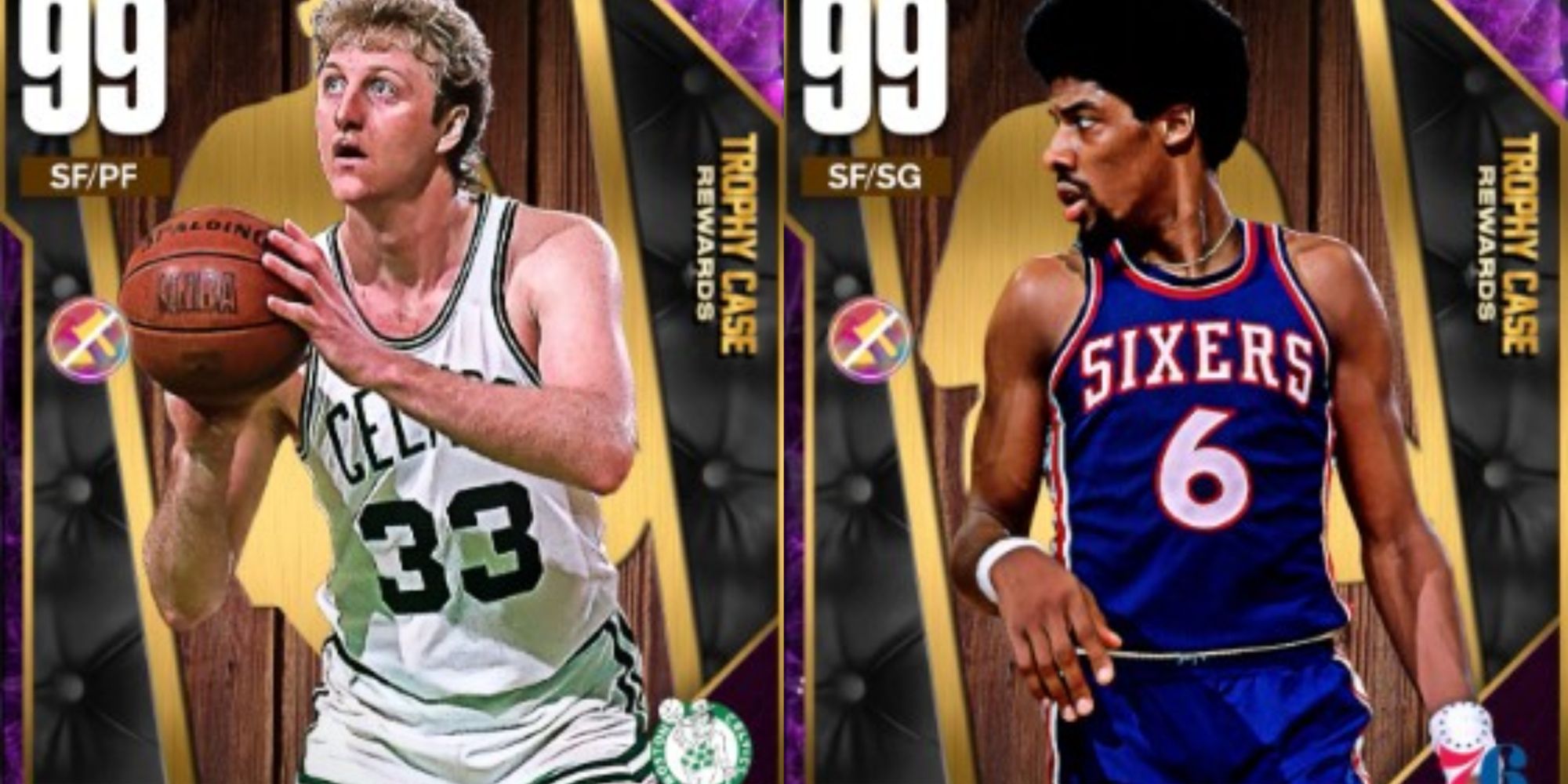 NBA 2K23 Best Dark Matter Cards Collage