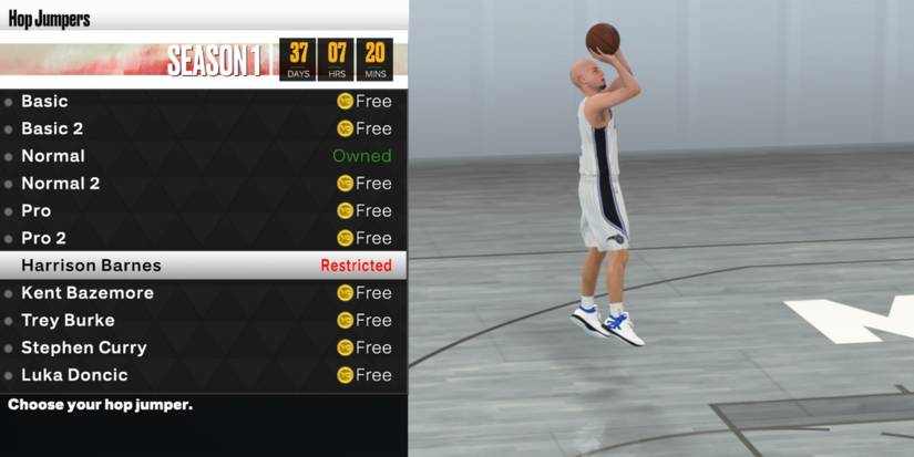 NBA 2K23 Best Hop Jumper Harrison Barnes