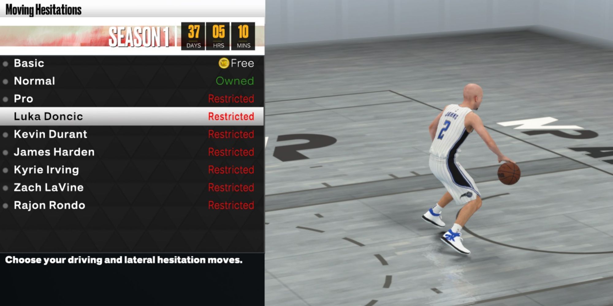 NBA 2K23 Best Moving Hesitation Luka Doncic