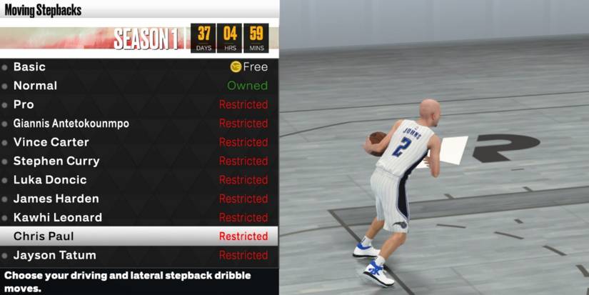 NBA 2K23 Best Moving Stepback Chris Paul