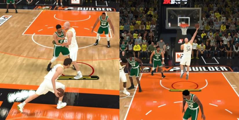 NBA 2K23 Best Power Forward Build Collage