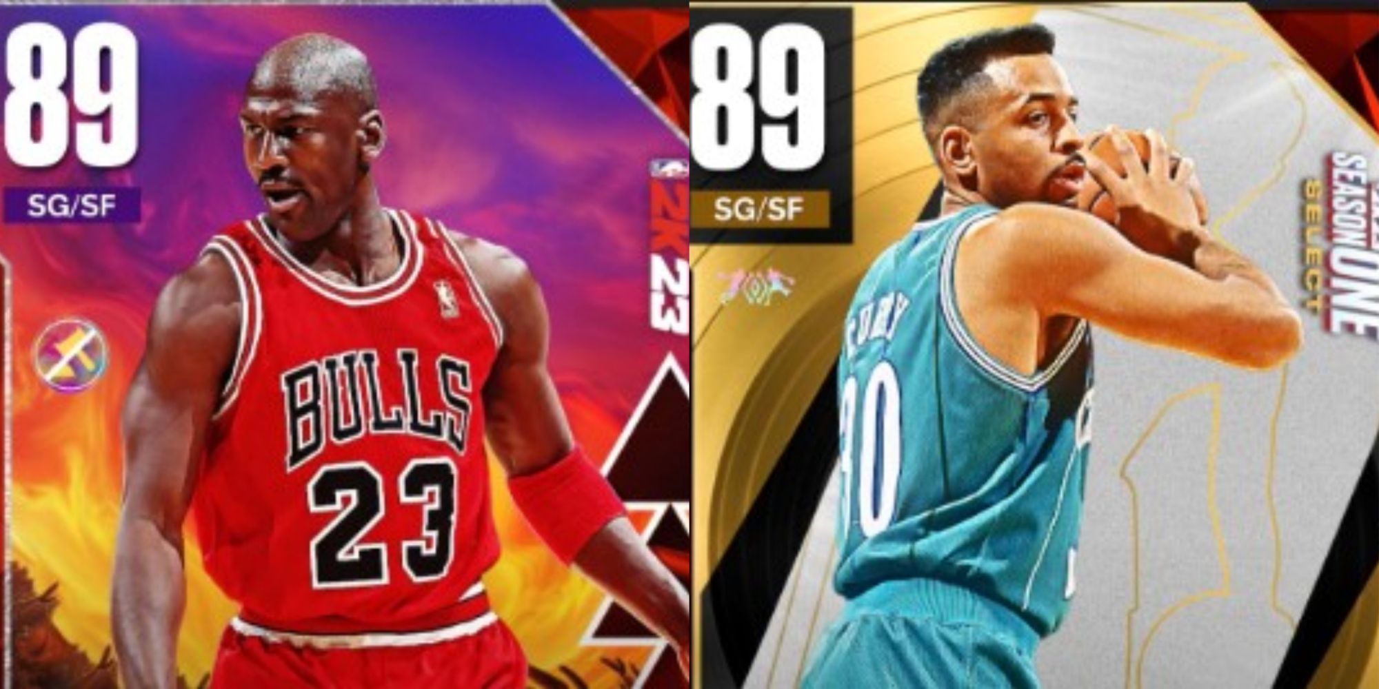 NBA 2K23 Best Ruby Cards Collage