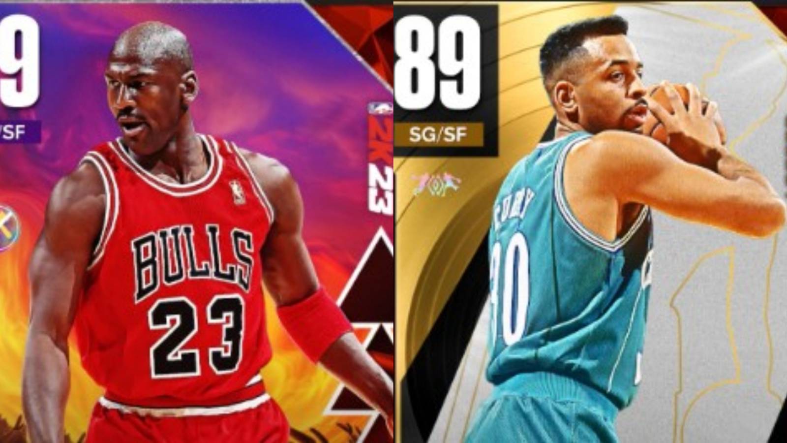 NBA 2K23 Best Ruby Cards Collage