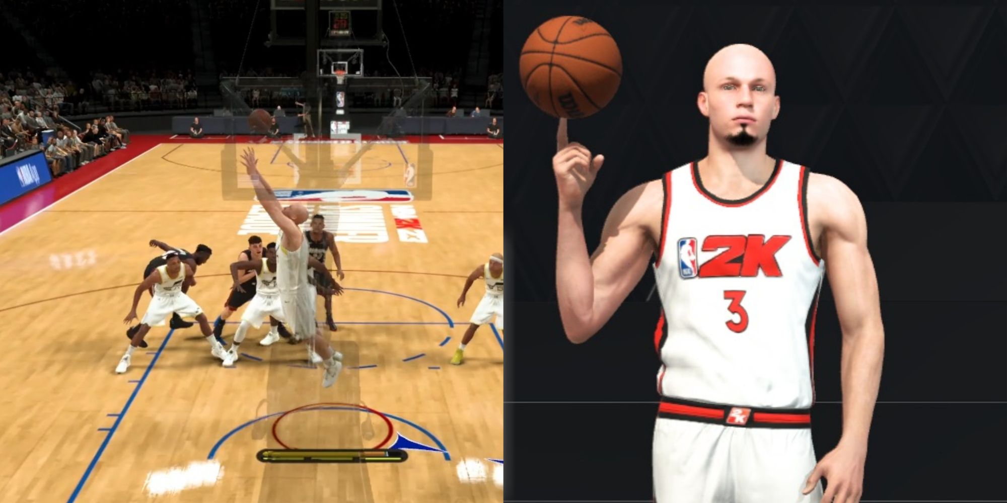 NBA 2K23 Best Small Forward Build Collage